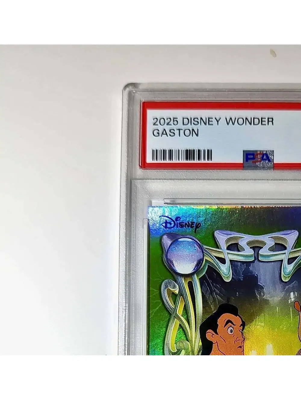 Gaston 2025 Topps Disney Wonder #177 Card Beauty and the Beast PSA 9 MT